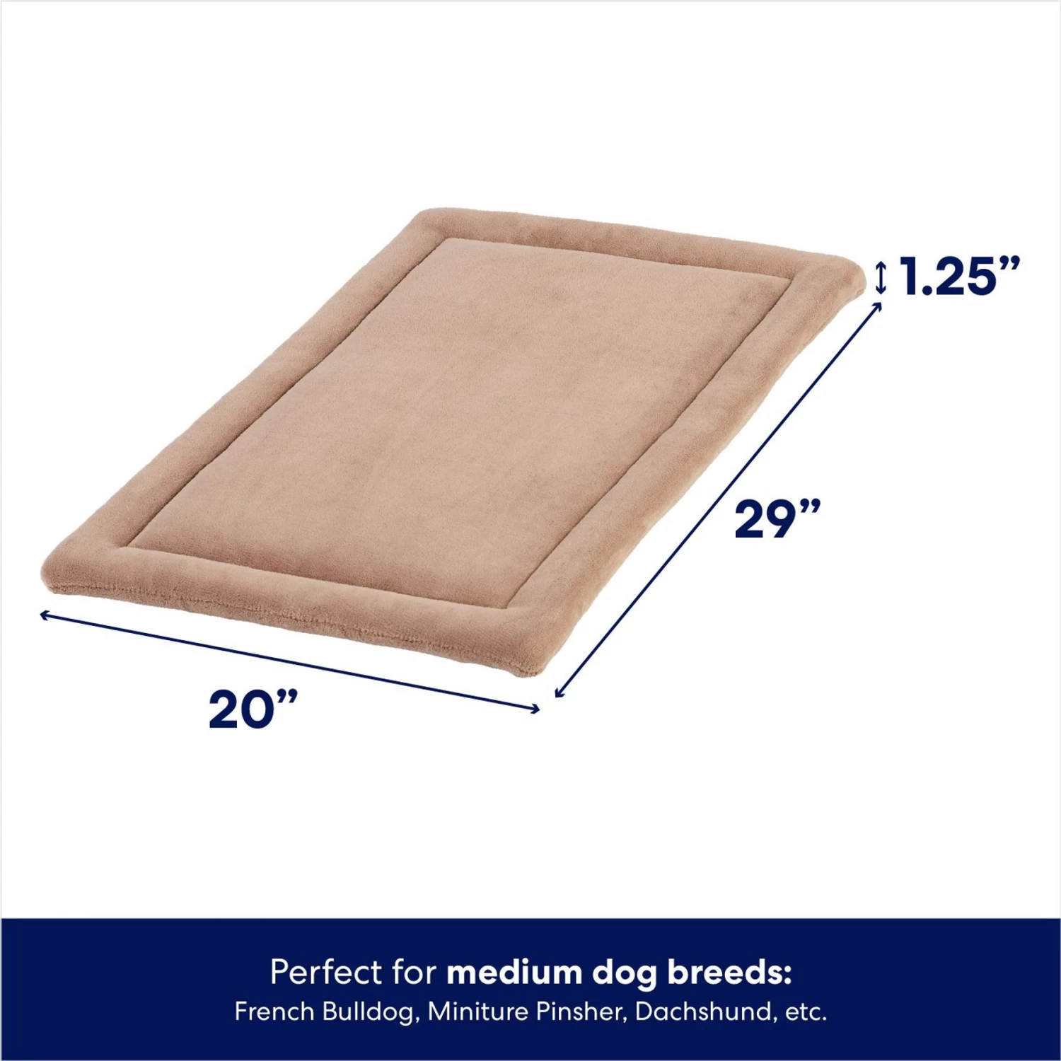Frisco Micro Terry Dog Crate Mat - Image 2