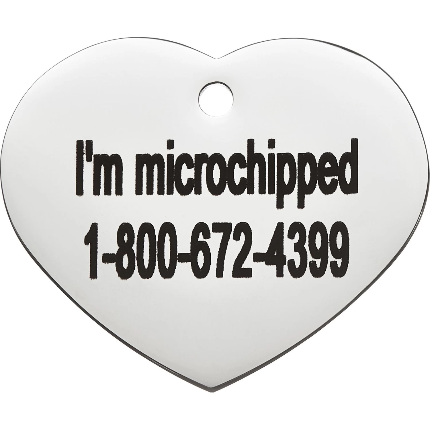 Frisco Personalized Dog & Cat ID Tag, Heart - Image 5