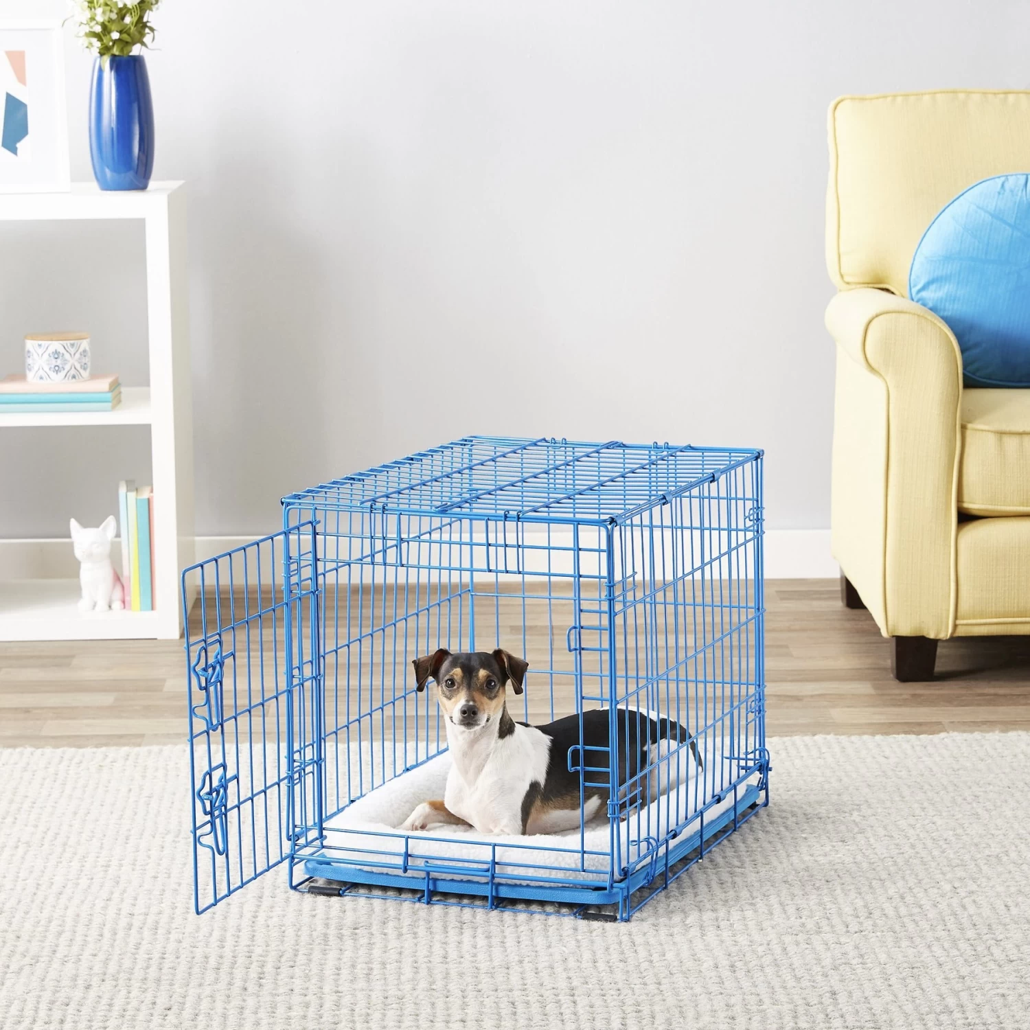 Frisco Fold & Carry Single Door Collapsible Wire Dog Crate - Image 7