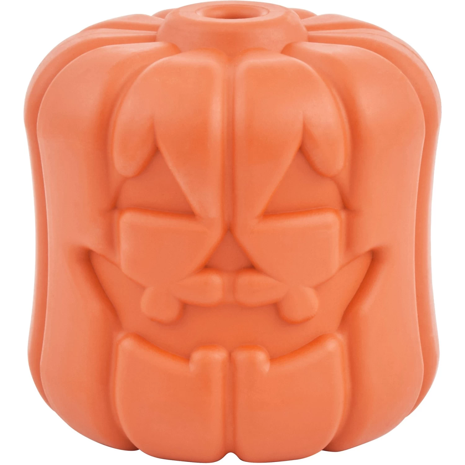 Frisco Halloween Pumpkin Rubber Treat Dispenser Dog Toy, Medium/Large