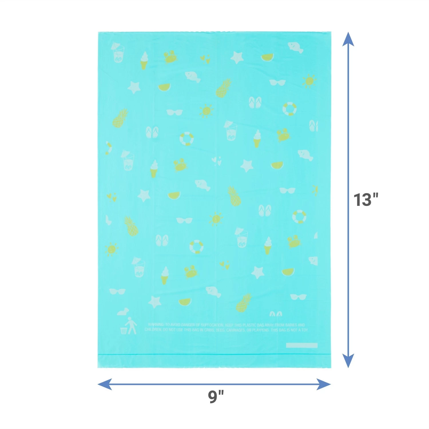 Frisco Beach Print Dog Poop Bags, 120 Count - Image 3