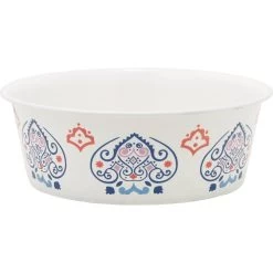 Frisco Bohemian Non-Skid Stainless Steel Dog & Cat Bowl