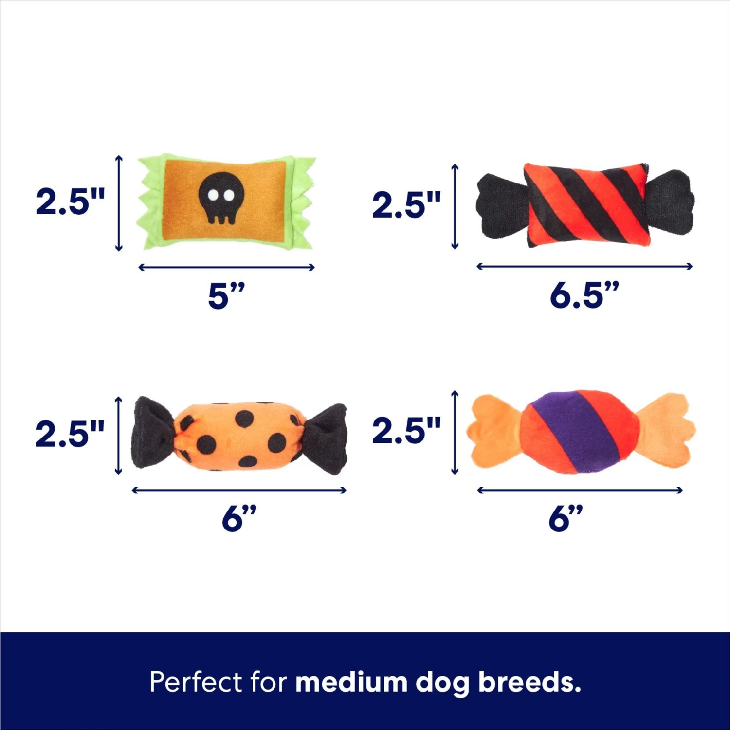 Frisco Halloween Candy Cauldron Hide & Seek Puzzle Plush Squeaky Dog Toy - Image 3