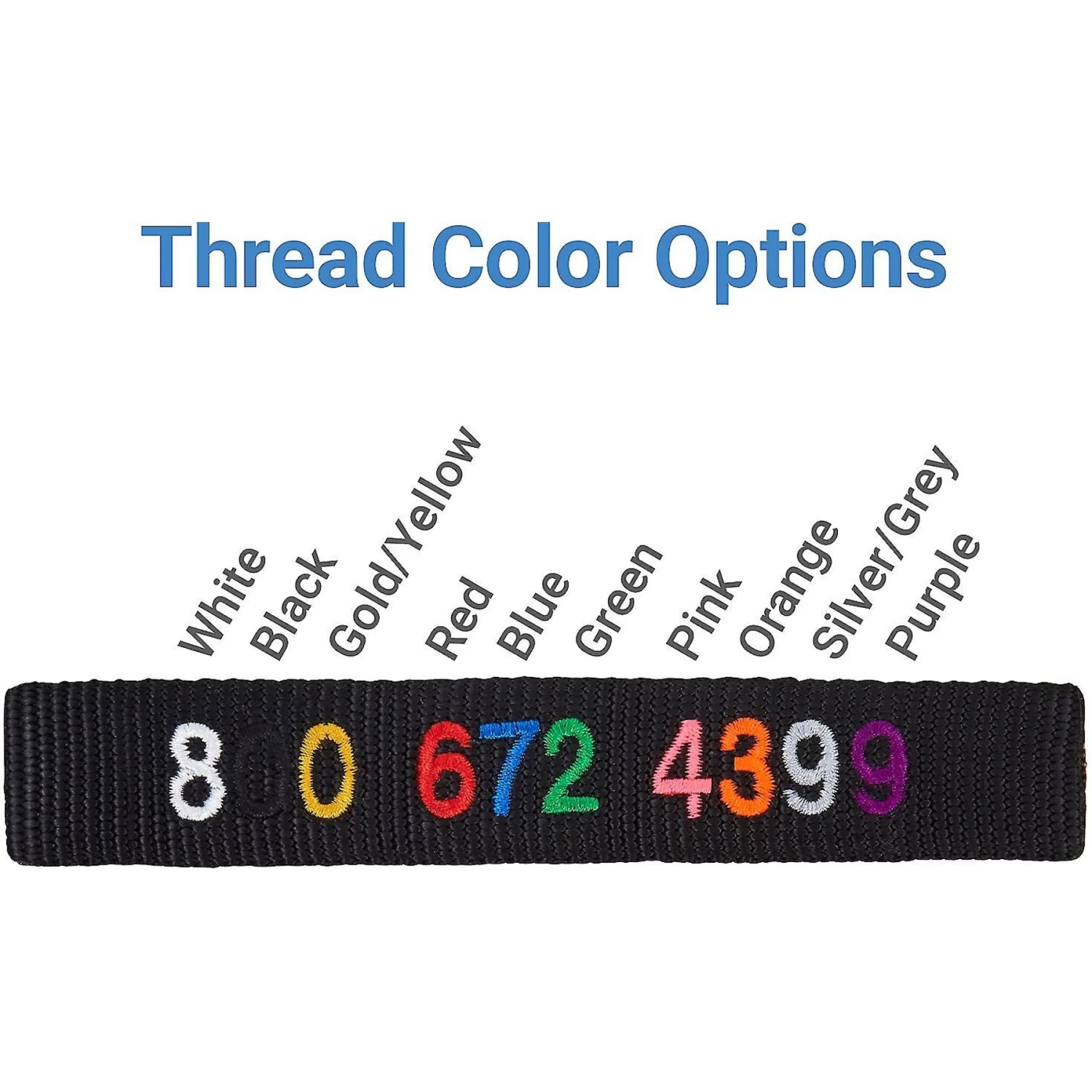 Frisco Solid Nylon Personalized Dog Leash - Image 3