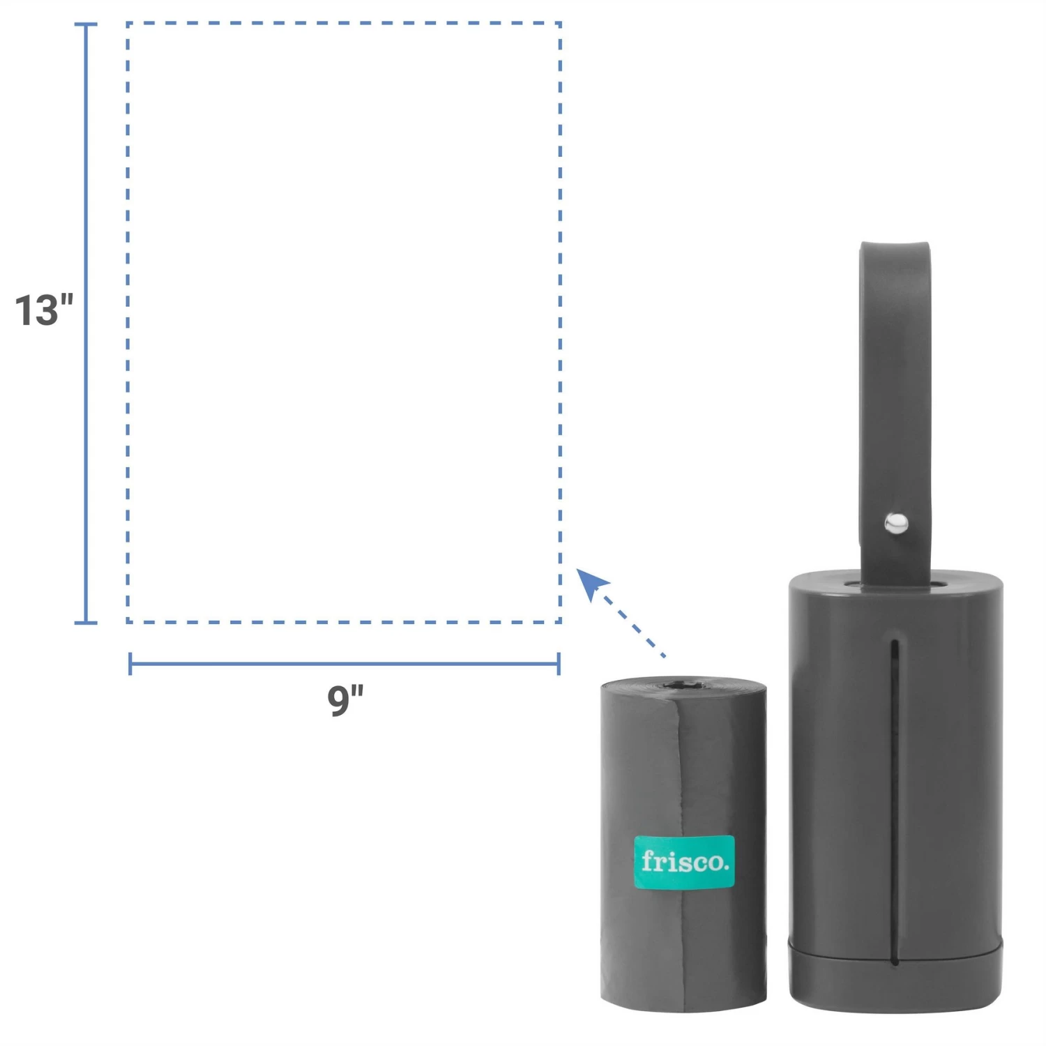 Frisco Poop Bag Square Design Dispenser - Image 3