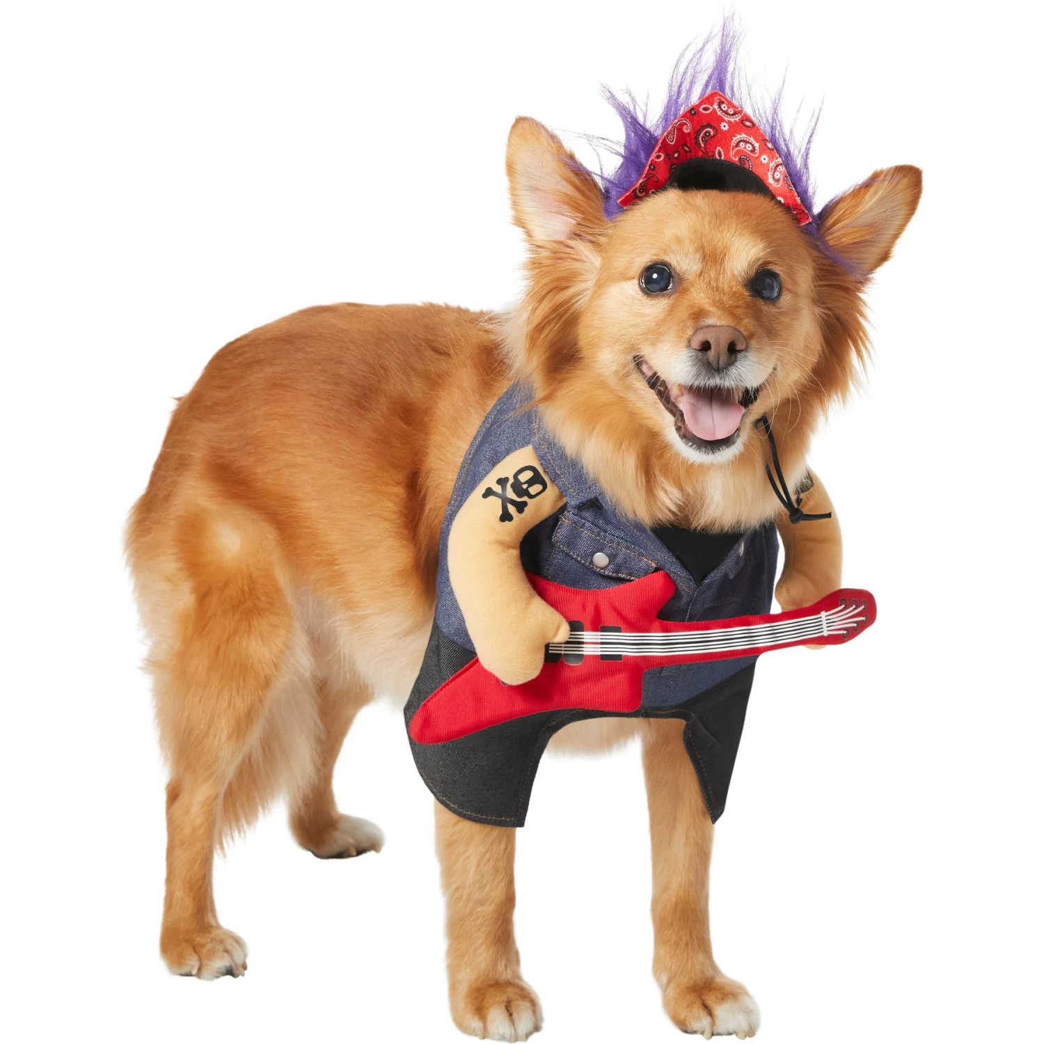 Frisco Front Walking Punk Rocker Dog & Cat Costume - Image 4