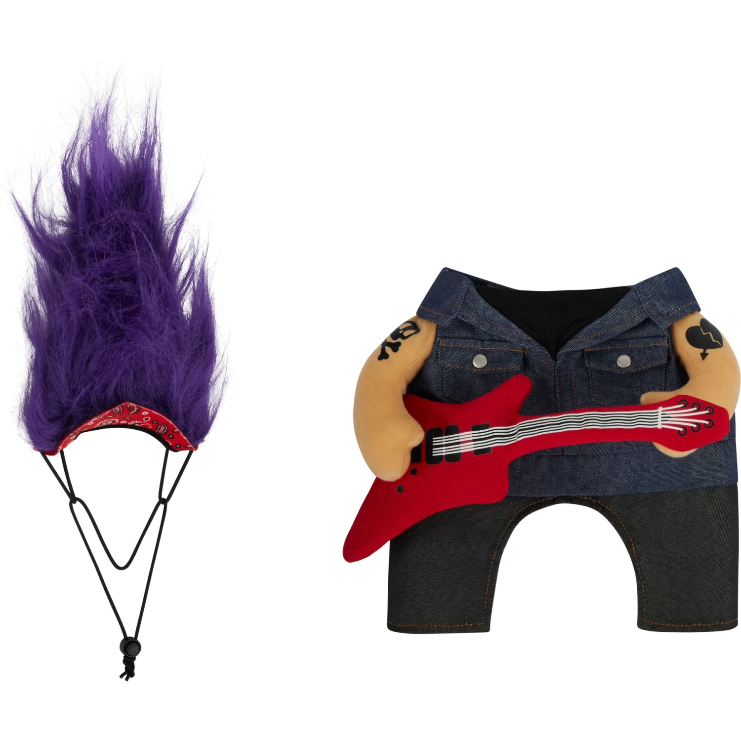 Frisco Front Walking Punk Rocker Dog & Cat Costume - Image 5