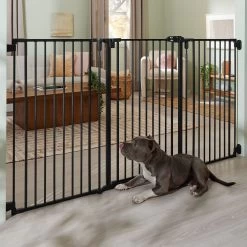 Frisco Steel 3-Panel Configurable Gate, 41-in Height