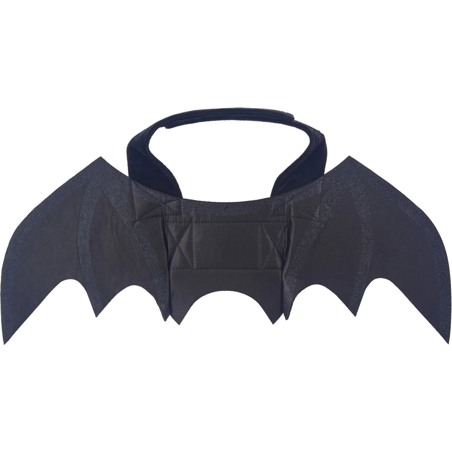 Frisco Bat Wings Dog & Cat Costume & Buckle-Down Batman Shield Polyester Dog Collar - Image 2