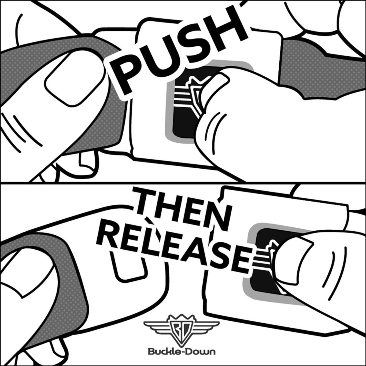 Frisco Bat Wings Dog & Cat Costume & Buckle-Down Batman Shield Polyester Dog Collar - Image 9