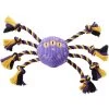 Frisco Halloween Magical Spider Plush With Rope Squeaky Dog Toy