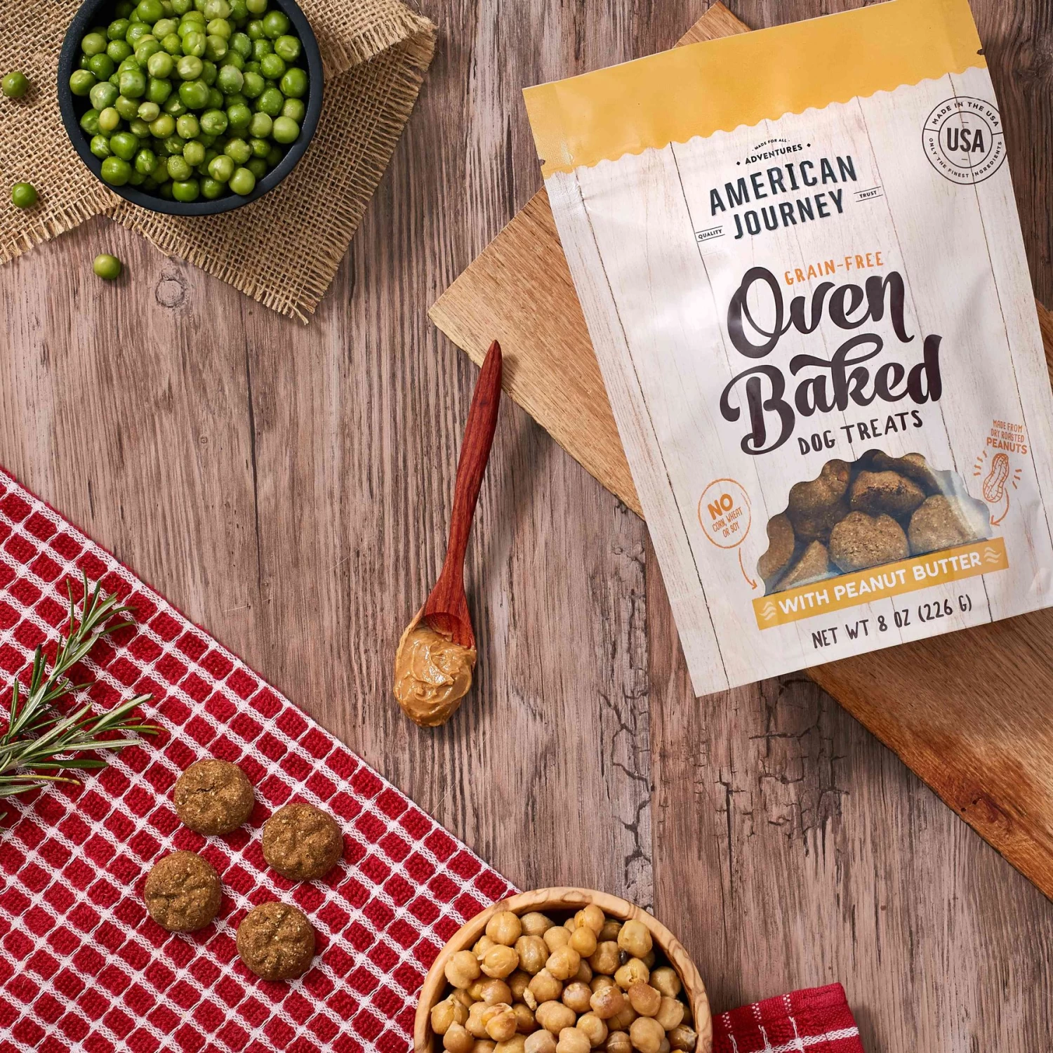 Frisco Premium Extra Large Dog Training & Potty Pads & American Journey Peanut Butter Recipe Grain-Free Oven Baked Crunchy Biscuit Dog Treats - Image 9