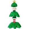 Frisco Holiday Elf In A Tree Bungee Plush Squeaky Dog Toy