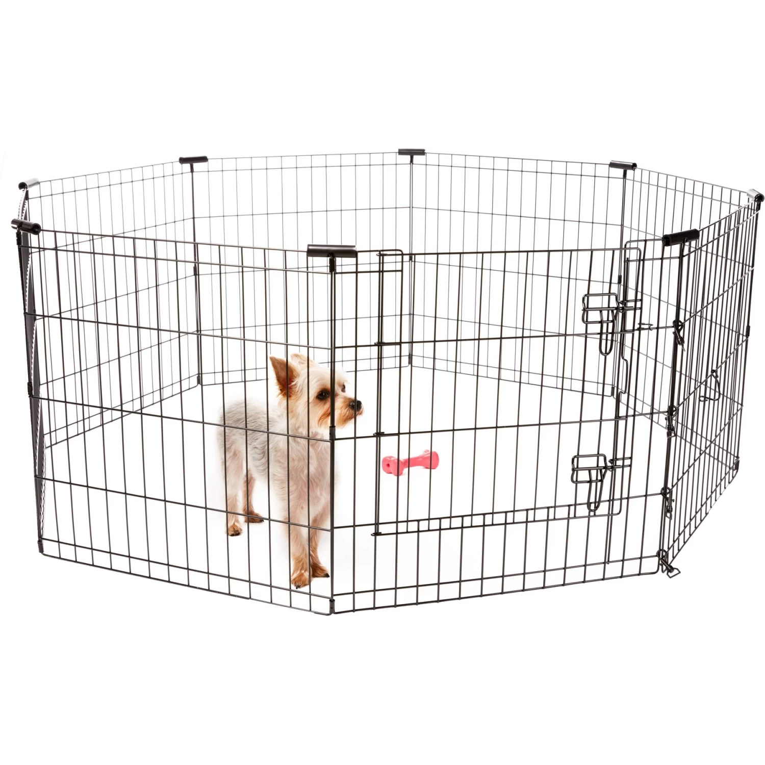Frisco Wire Dog & Small Pet Exercise Pen With Step-Through Door - Image 7